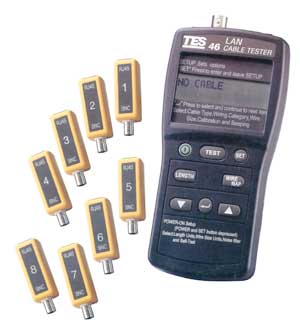 網(wǎng)絡(luò)纜線測(cè)試器TES-46A