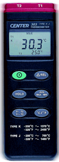 K,J型熱電偶溫度表(溫度計(jì))CENTER303