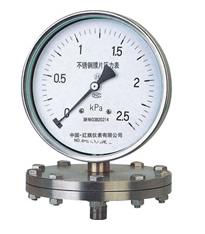 YPF系列膜片壓力表