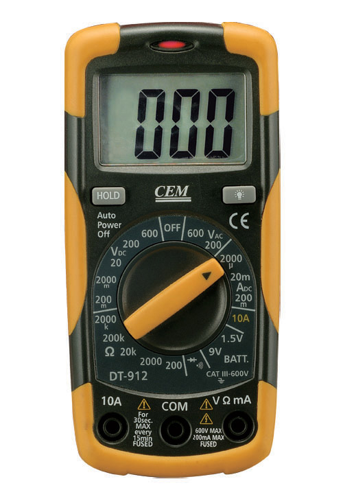 便攜式數(shù)字萬用表DT-912