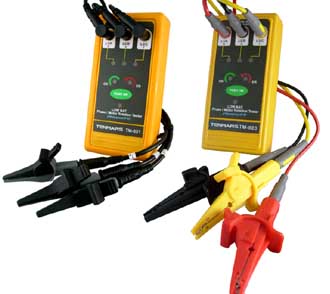 防水高度保護三相電源/馬達檢測點相器TM-601