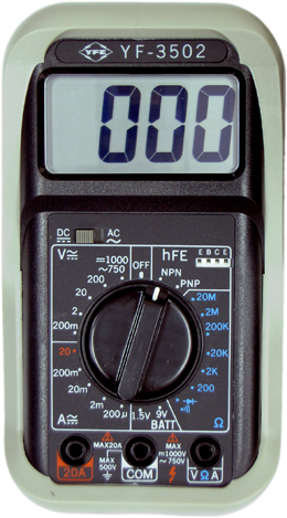 數(shù)位萬用表YF-3502